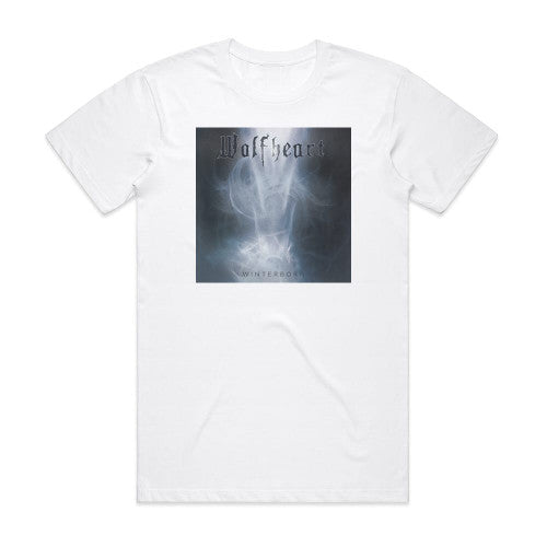 Wolfheart Winterborn Album Cover T-Shirt White