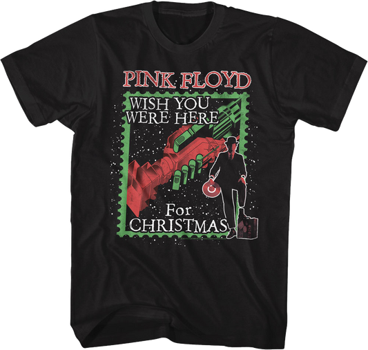 Wish You Were Here For Christmas Pink Floyd T-Shirt