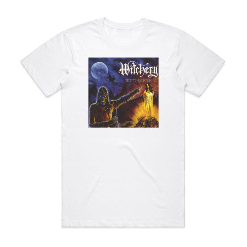 Witchery Witchburner 1 Album Cover T-Shirt White