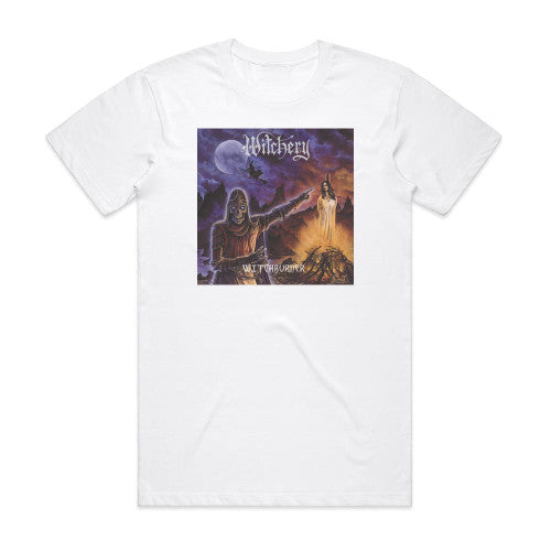 Witchery Witchburner Album Cover T-Shirt White