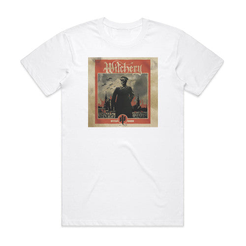 Witchery Witchkrieg Album Cover T-Shirt White