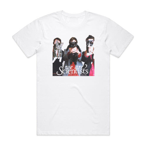 We Are Scientists With Love And Squalor Album Cover T-Shirt White