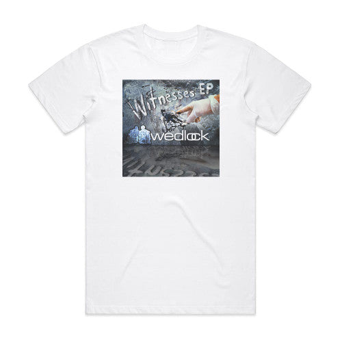 Wedlock Witnesses Ep Album Cover T-Shirt White