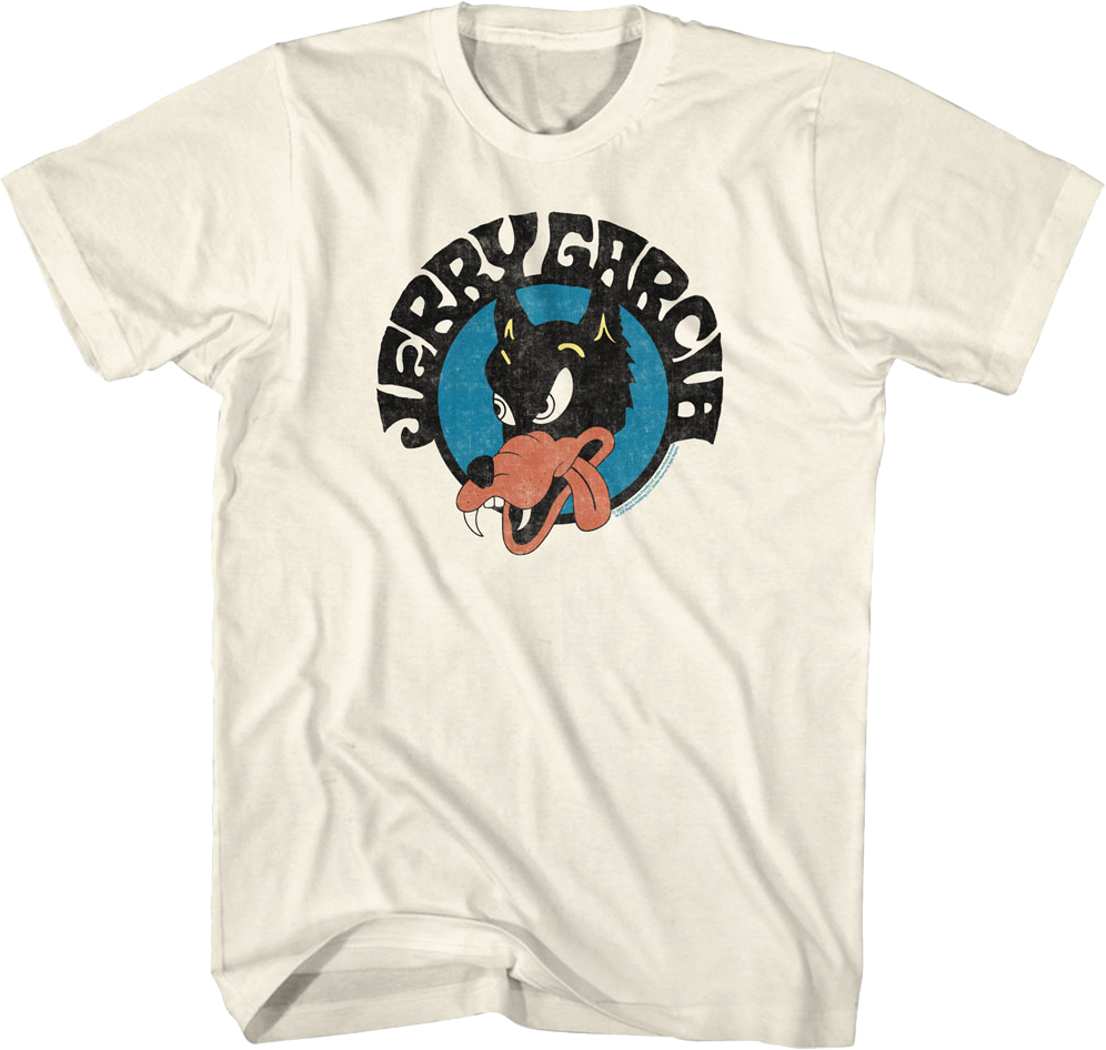 Wolf Jerry Garcia T-Shirt