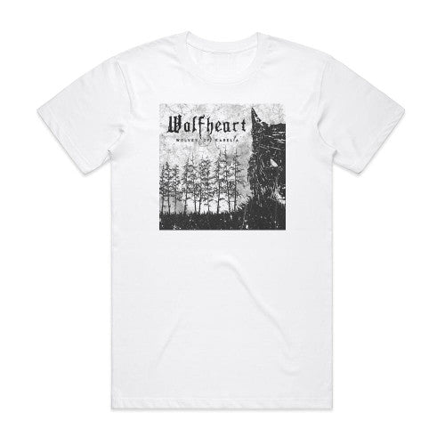 Wolfheart Wolves Of Karelia Album Cover T-Shirt White