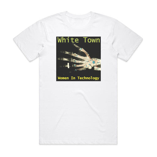 White Town Women In Technology Album Cover T-Shirt White