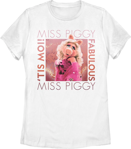 Womens Fabulous Miss Piggy Muppets Shirt