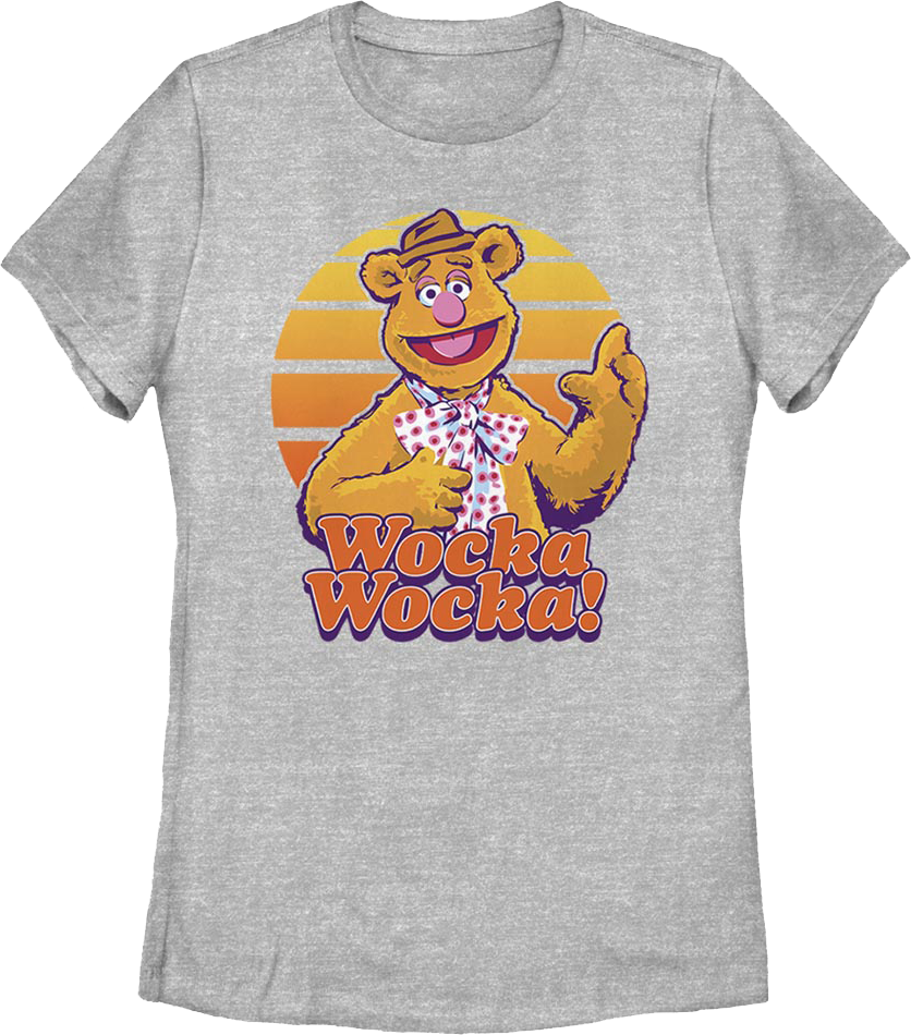 Womens Fozzie Bear Muppets Shirt