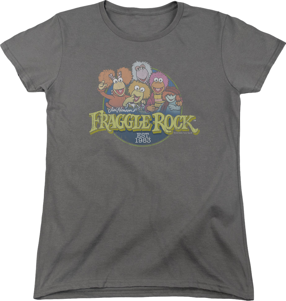 Womens Group Photo Fraggle Rock Shirt