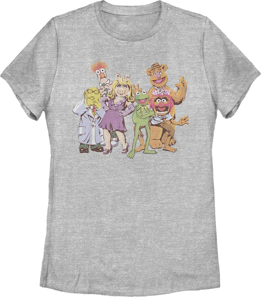 Womens Group Picture Muppets Shirt