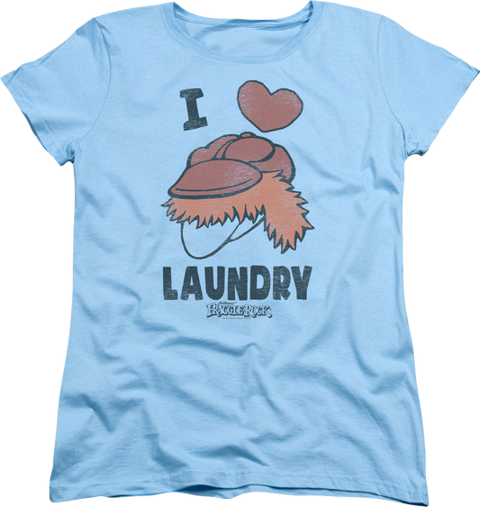 Womens I Love Laundry Fraggle Rock Shirt