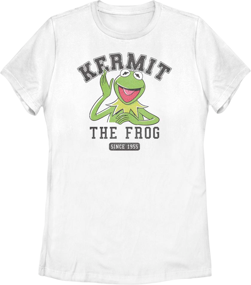 Womens Kermit The Frog Since 1955 Muppets Shirt