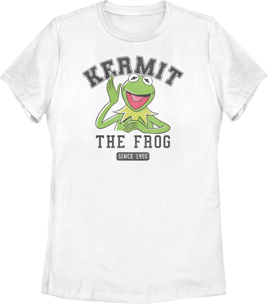 Womens Kermit The Frog Since 1955 Muppets Shirt