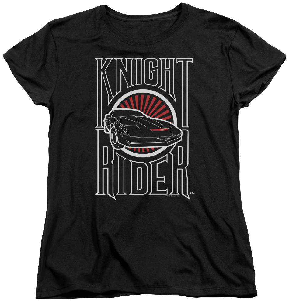 Womens Knight Industries Two Thousand Knight Rider Shirt