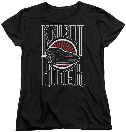 Womens Knight Industries Two Thousand Knight Rider Shirt