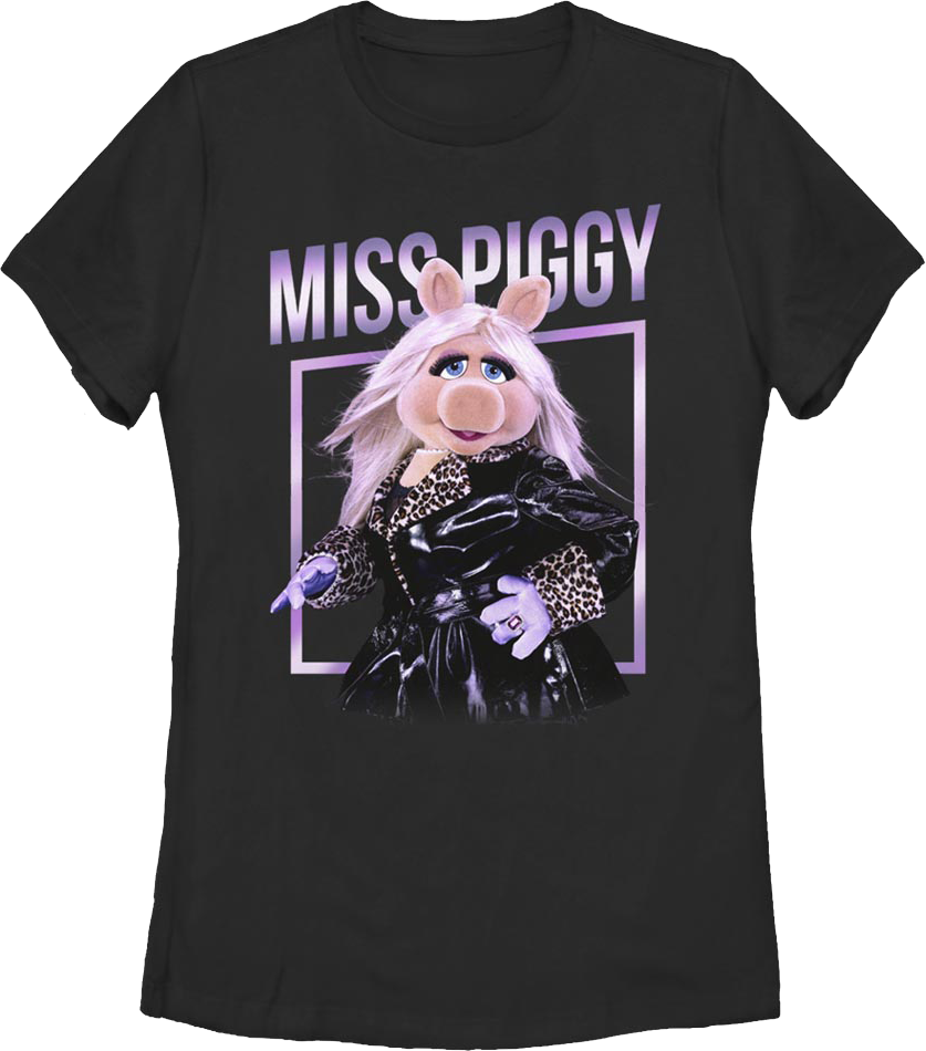 Womens Miss Piggy Muppets Shirt