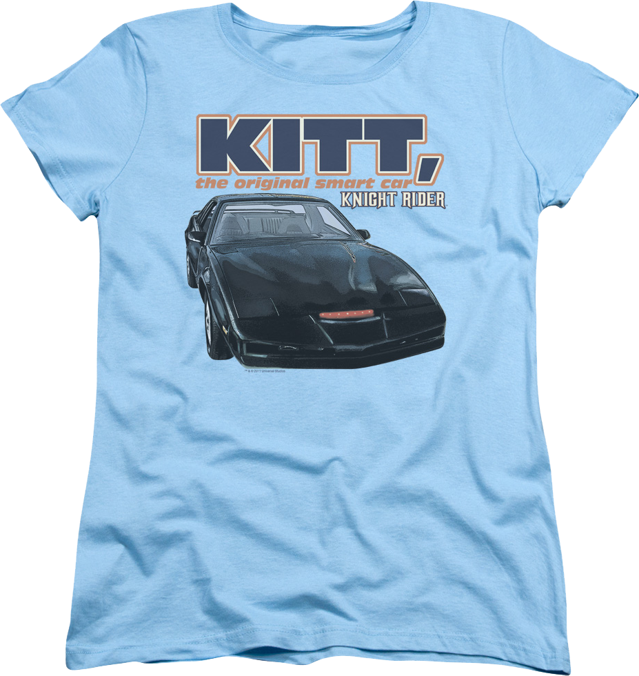 Womens Original Smart Car Knight Rider Shirt