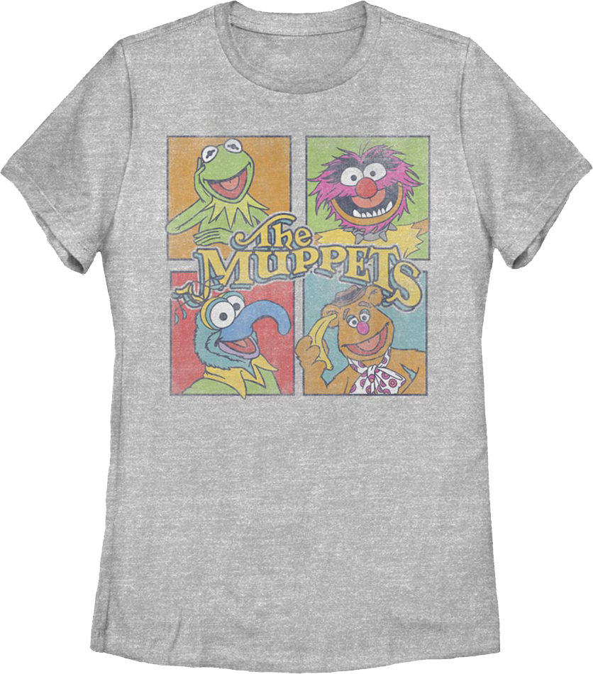 Womens Pop Art Muppets Shirt