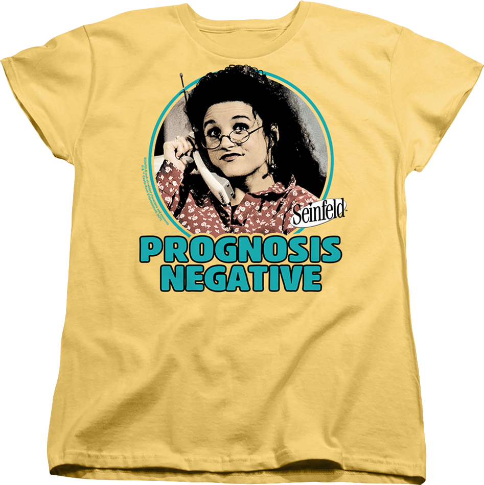 Womens Prognosis Negative Seinfeld Shirt