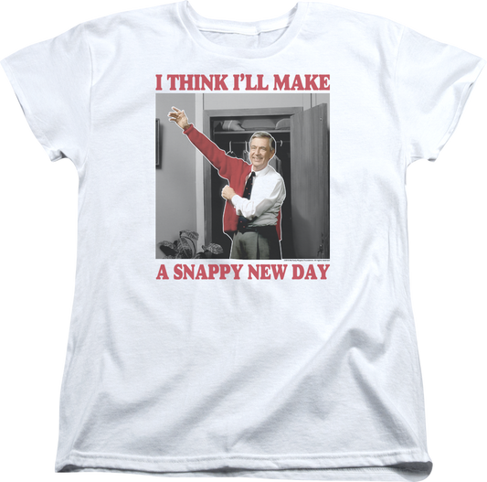 Womens Snappy Day Mr. Rogers Shirt