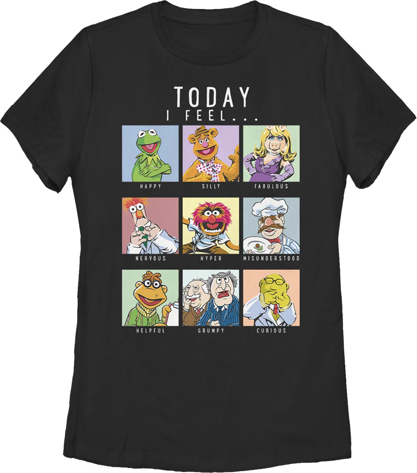 Womens Today I Feel Muppets Shirt