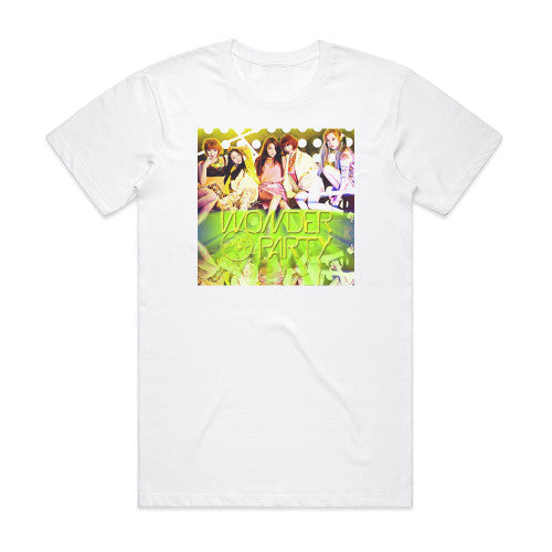 Wonder Girls Wonder Party Album Cover T-Shirt White