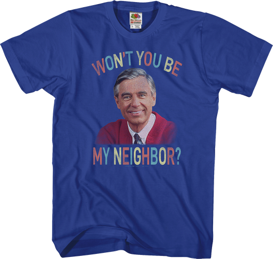 Won't You Be My Neighbor Mr. Rogers T-Shirt