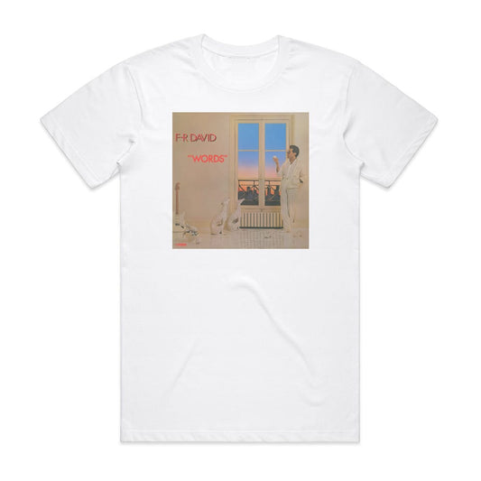 FR David Words T-Shirt White