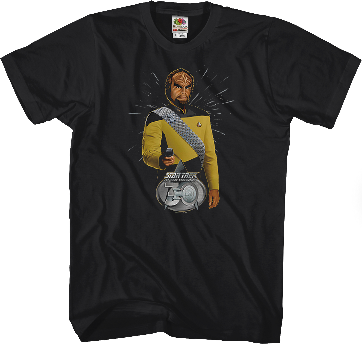 Worf 30th Anniversary Star Trek The Next Generation T-Shirt