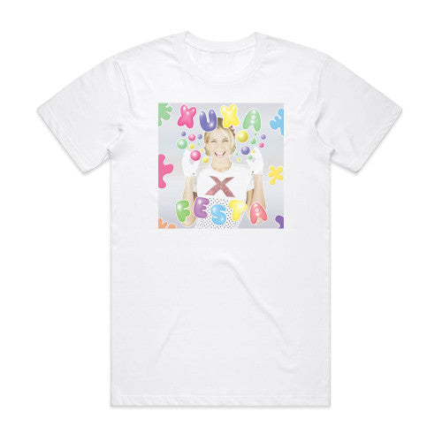 Xuxa Xuxa Festa Album Cover T-Shirt White