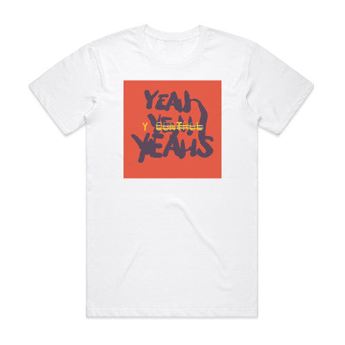 Yeah Yeah Yeahs Y Control Album Cover T-Shirt White