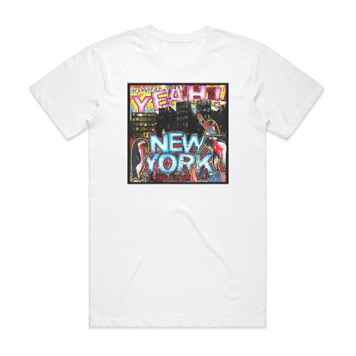 Yeah Yeah Yeahs Yeah New York Album Cover T-Shirt White