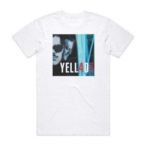 Yello Yell40 Years Album Cover T-Shirt White