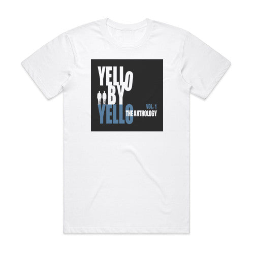 Yello Yello By Yello The Anthology 1 Album Cover T-Shirt White