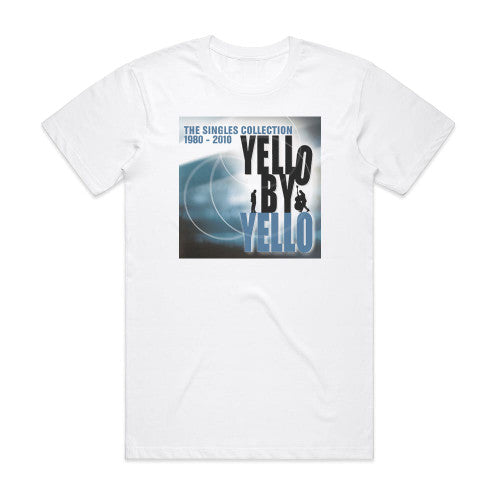 Yello Yello By Yello The Anthology 2 Album Cover T-Shirt White