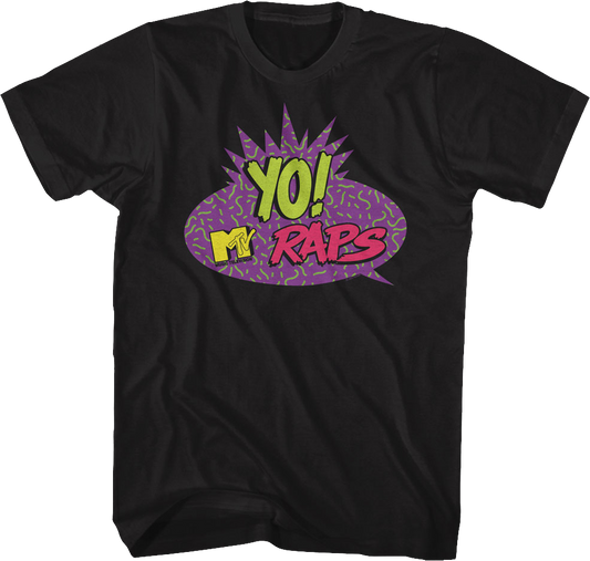 Yo MTV Raps Classic Logo MTV Shirt