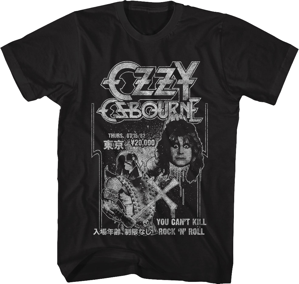 You Can't Kill Rock 'N' Roll Ozzy Osbourne T-Shirt