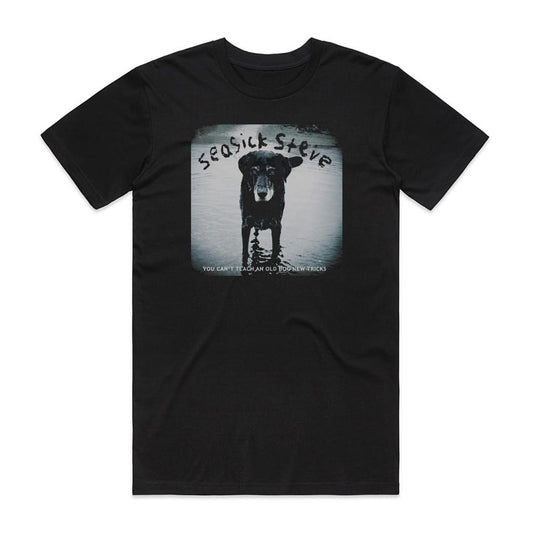 Seasick Steve You Cant Teach An Old Dog New Tricks T-Shirt Black