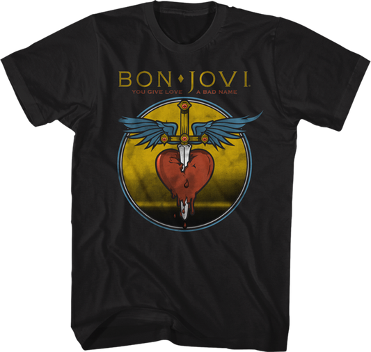 You Give Love A Bad Name Bon Jovi T-Shirt