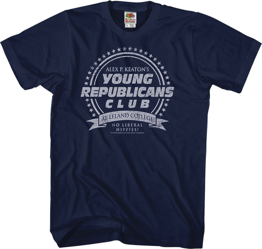 Young Republicans Club Family Ties T-Shirt