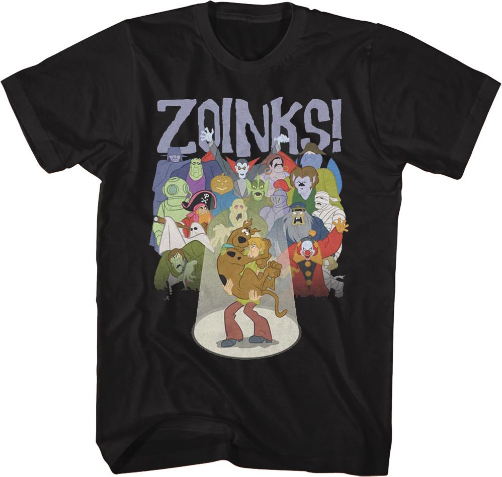 Zoinks Shaggy and Scooby-Doo T-Shirt